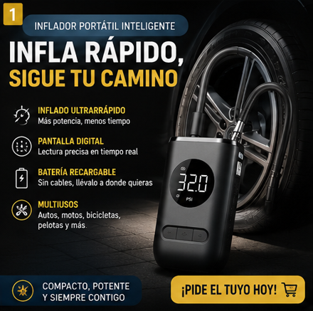 COMPRESOR INALAMBRICO DIGITAL
