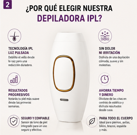 A115 Pistoloa Depiladora Laser IPL